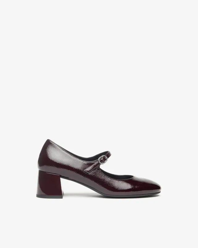 NeroGiardini pantofi lac damă Mary Jane eleganți