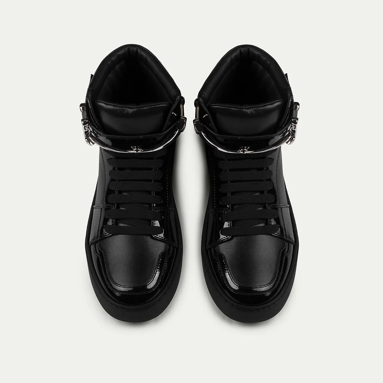 Cesare Paciotti Daggerbit High-Top sneakers negri lac