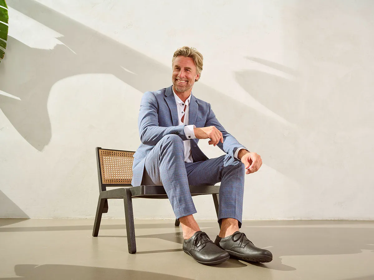 BÄR B Barefoot Blake pantofi piele negri