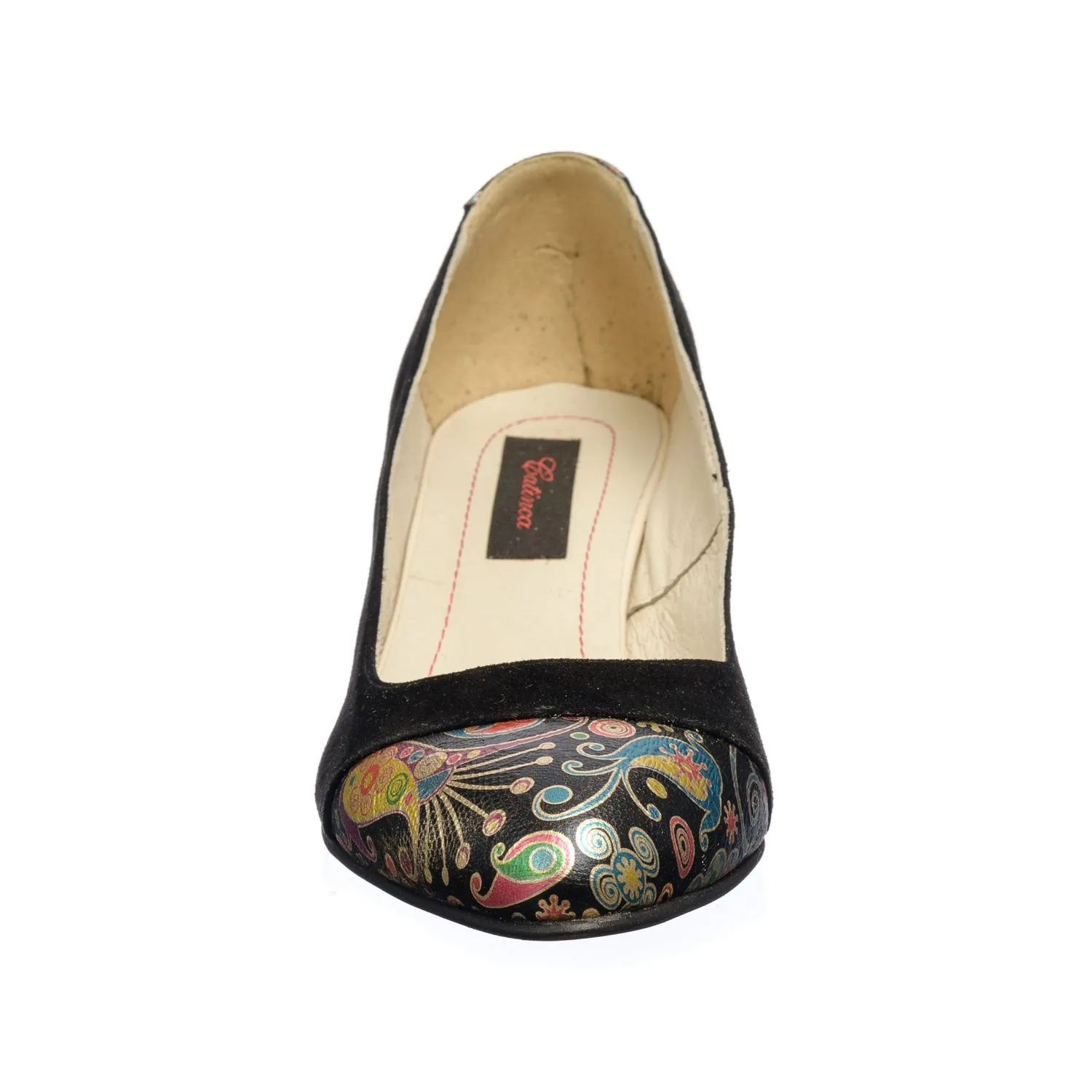 Catinca Shoes A5 NAP pantofi dama piele negru antilopa