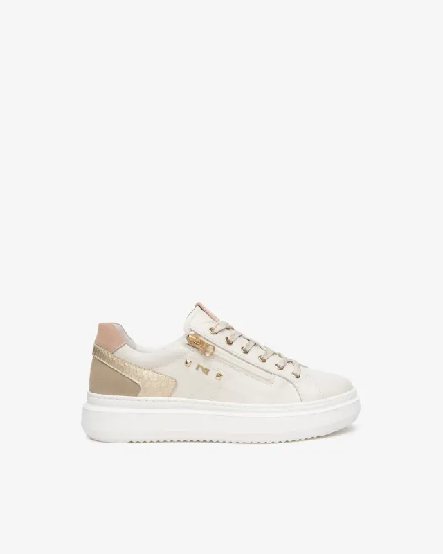 NeroGiardini sneakers dama piele si piele intoarsa