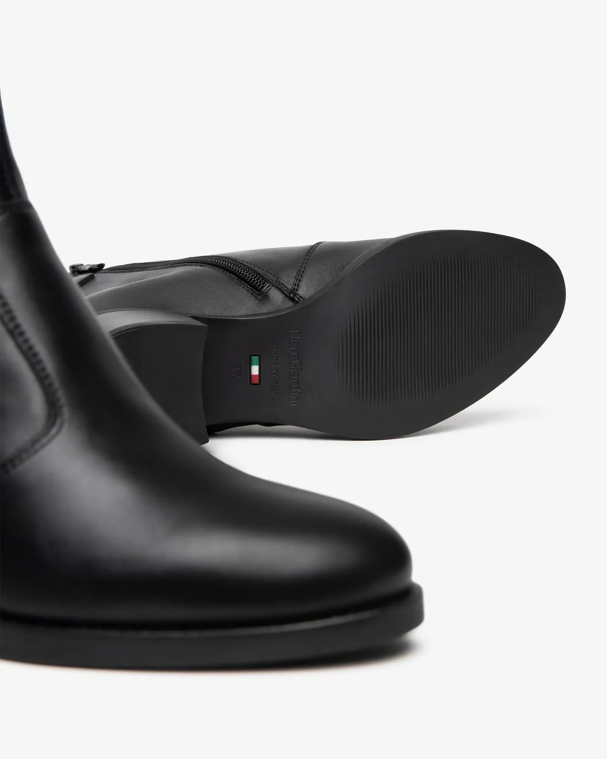NeroGiardini ghete piele dama toc 40 mm