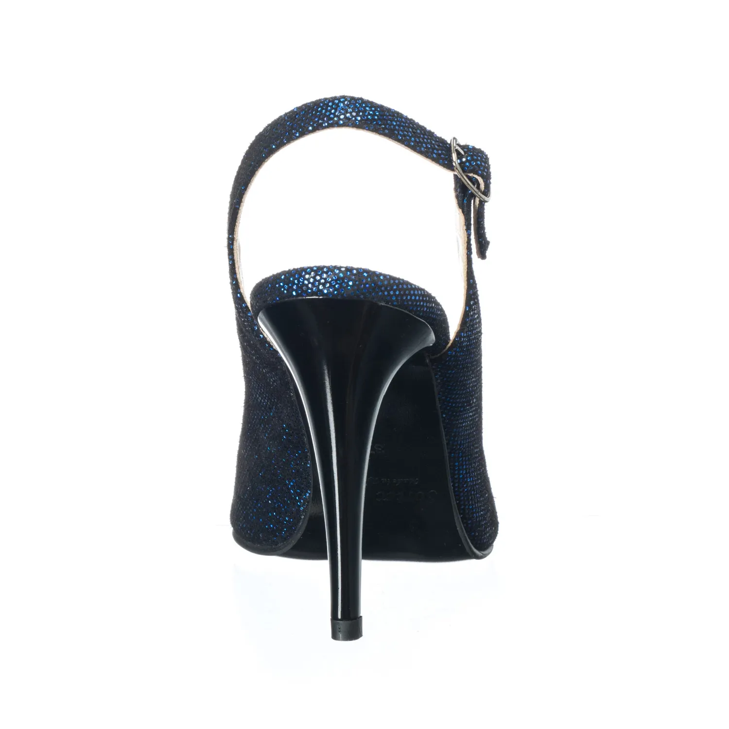 Catinca Shoes 269 ASC sandale damă albastru sclipici piele