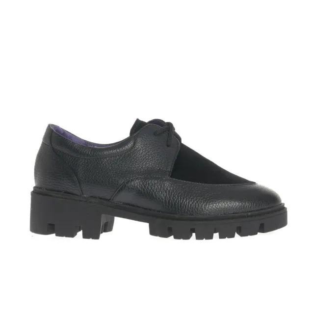 Ana Urbana Houston pantofi derby negri talpă chunky