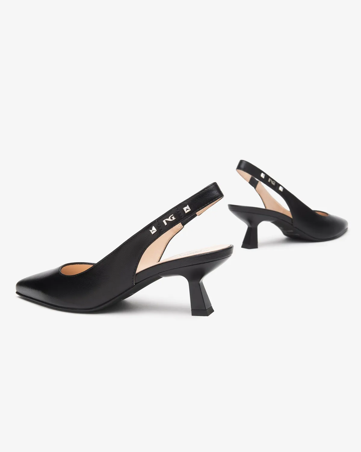 NeroGiardini slingback piele damă vară cu baretă
