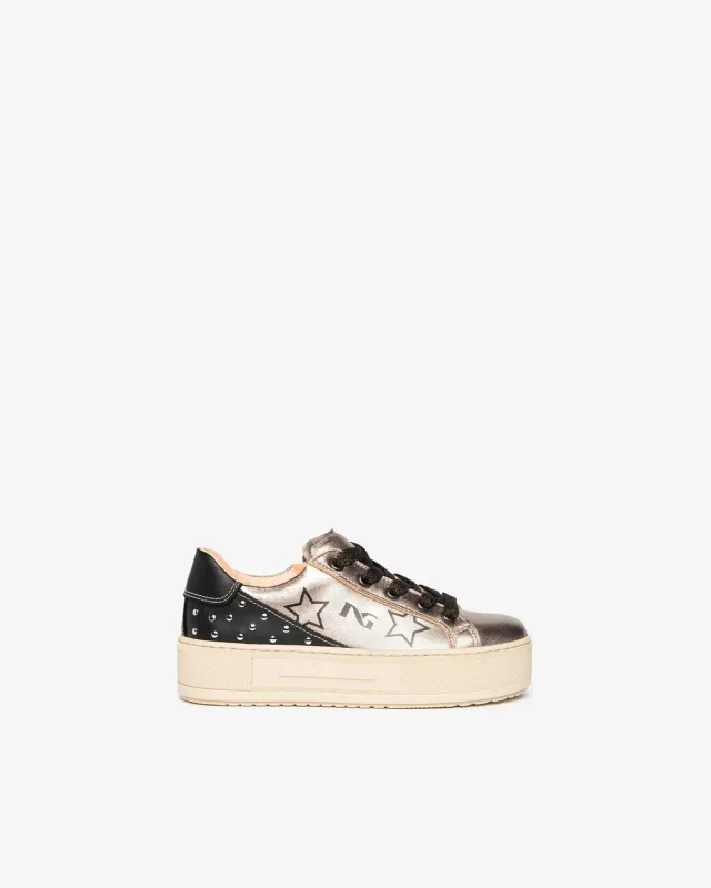 NeroGiardini Teens sneakers fete piele usoare