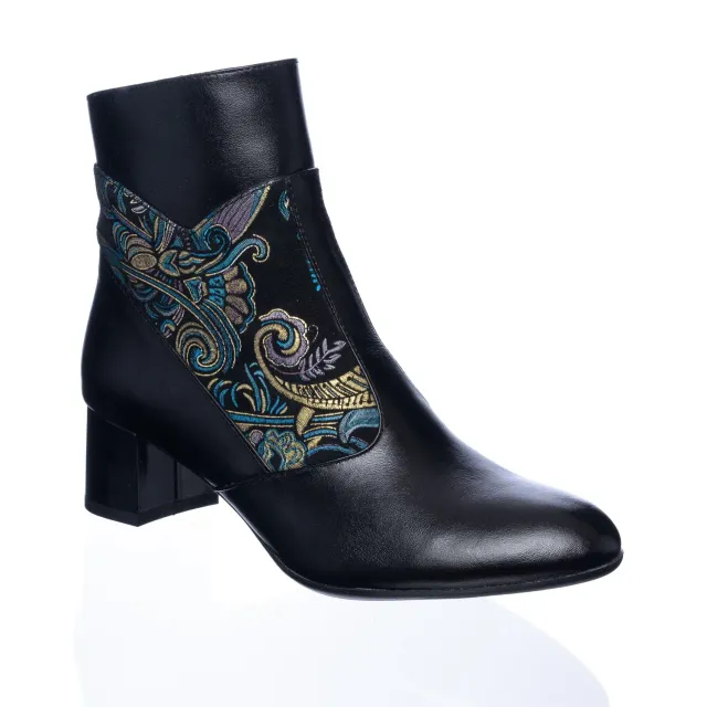 Catinca Shoes GX50 NSN ghete dama negre piele naturala