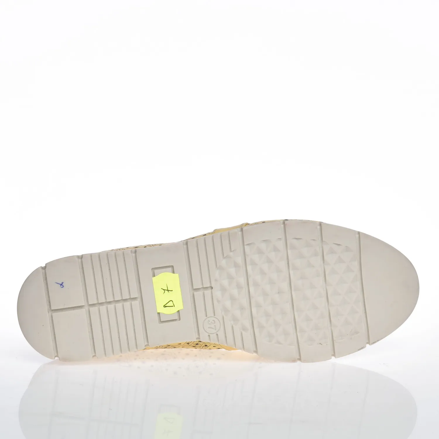 Catinca Shoes D7 G pantofi dama piele galben