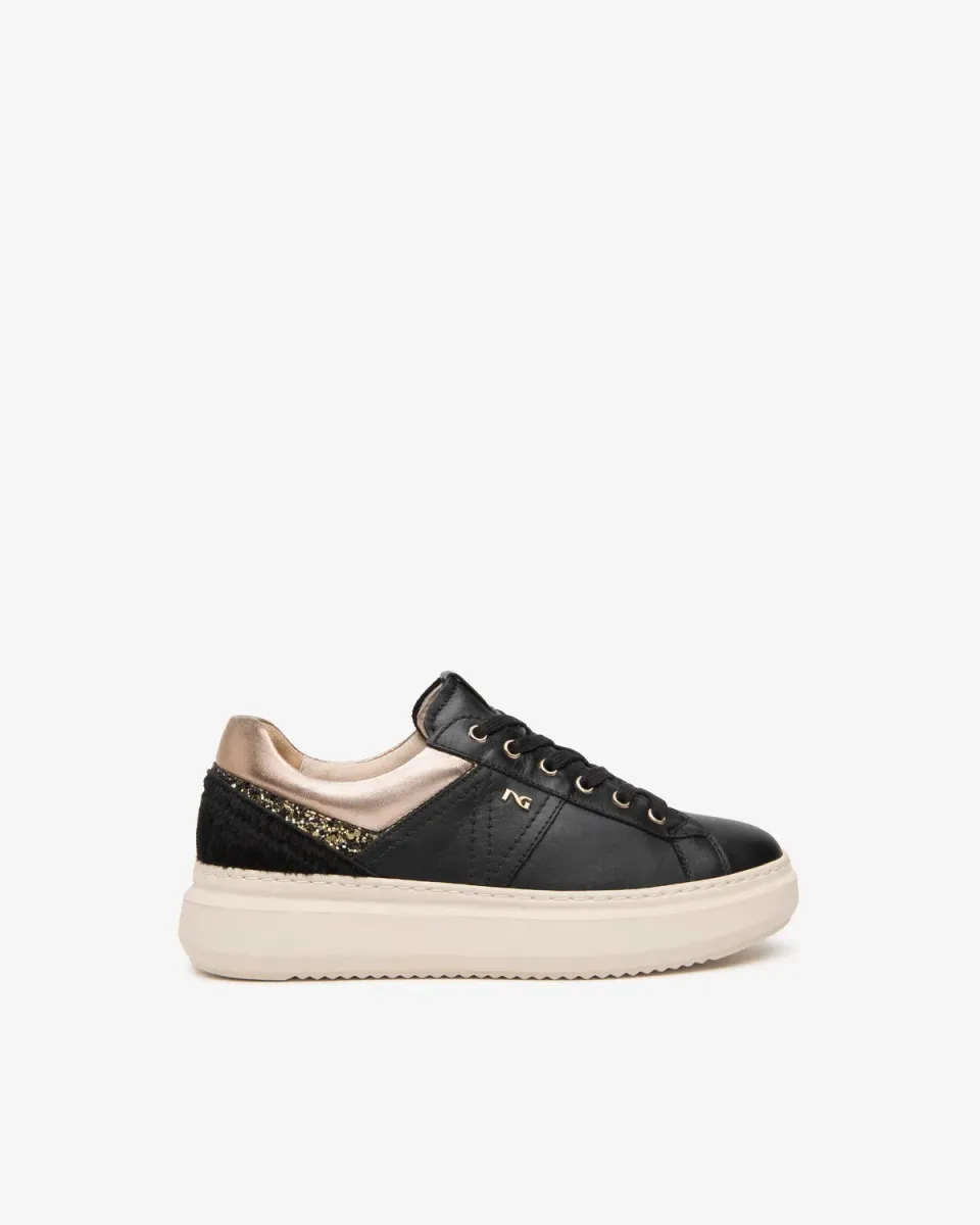 NeroGiardini Sneakers Piele Dama Platforma 40 mm