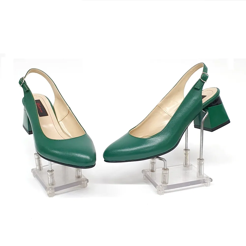 Catinca Shoes D20 VB sandale dama verzi piele naturala