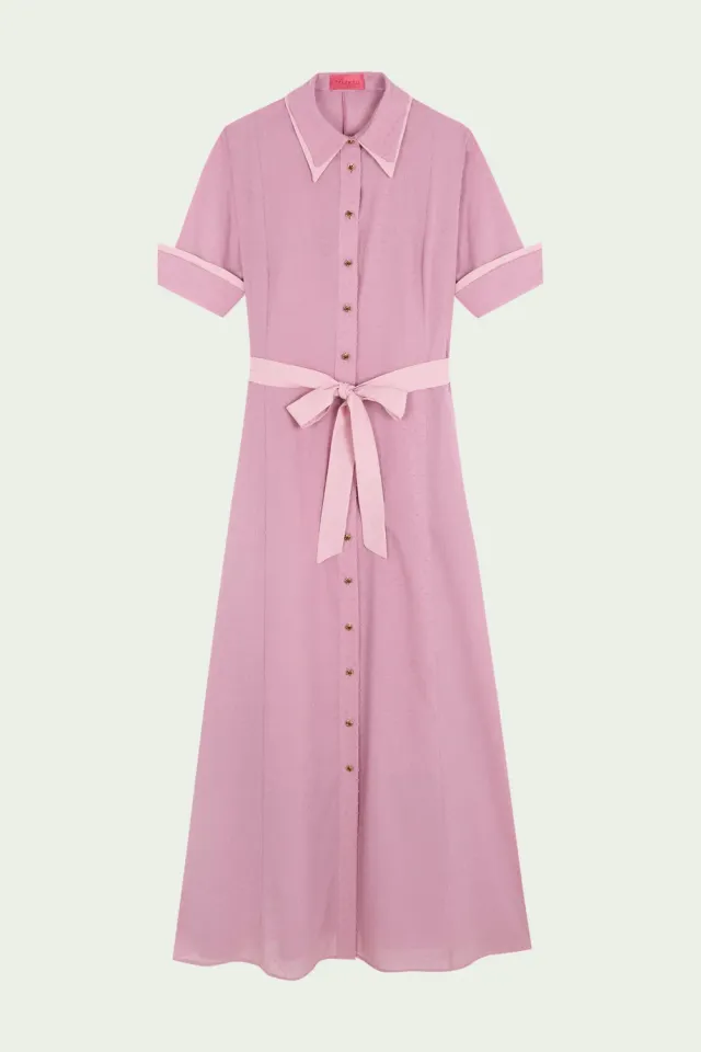 Flagelus Somewhere Bubble Dress rochie bumbac