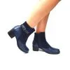 Catinca Shoes GX52 BBA ghete piele naturala blue box