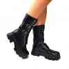 Catinca Shoes BC37 NB bocanci piele negru box