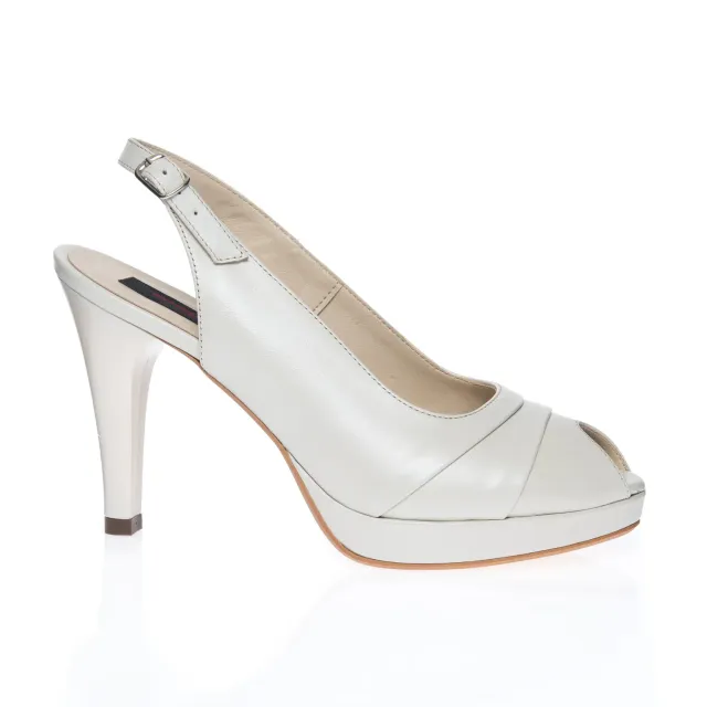 Catinca Shoes R9 BS sandale damă piele bej sidef