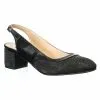 Catinca Shoes A88 NPN sandale dama negru pietre negre piele