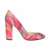 Catinca Shoes R12 RM pantofi damă roșu mozaic piele naturală