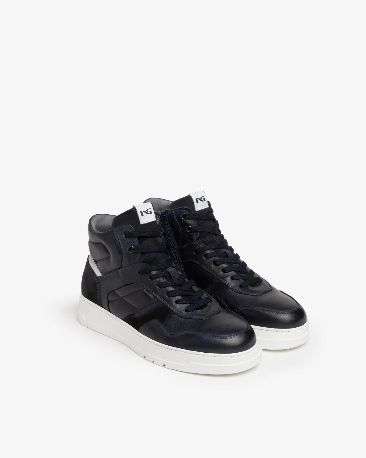 NeroGiardini sneakers inalti piele barbati iarna