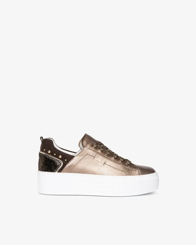 NeroGiardini sneakers dama piele cu brant DryGo