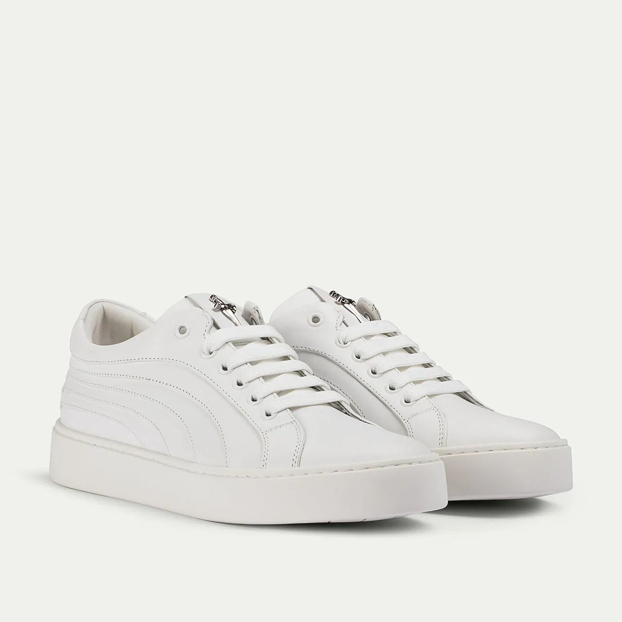 Cesare Paciotti Linea Derby sneakers barbati albi