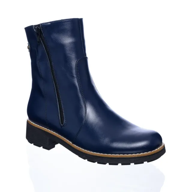 Catinca Shoes GX19 BLB ghete piele blu box