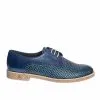 Catinca Shoes G10 AI pantofi dama piele albastru impletit