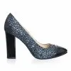 Catinca Shoes 2696 SANL pantofi piele solzi albastru