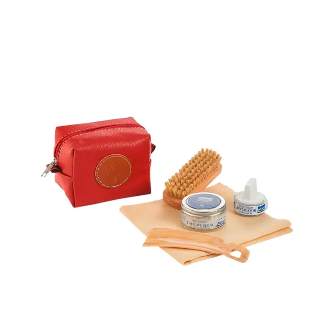 BÄR Shoe Care Set îngrijire pantofi roșu