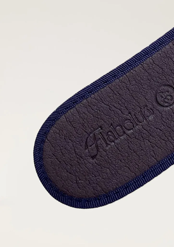 Flabelus Francie Aubergine branturi negre mov
