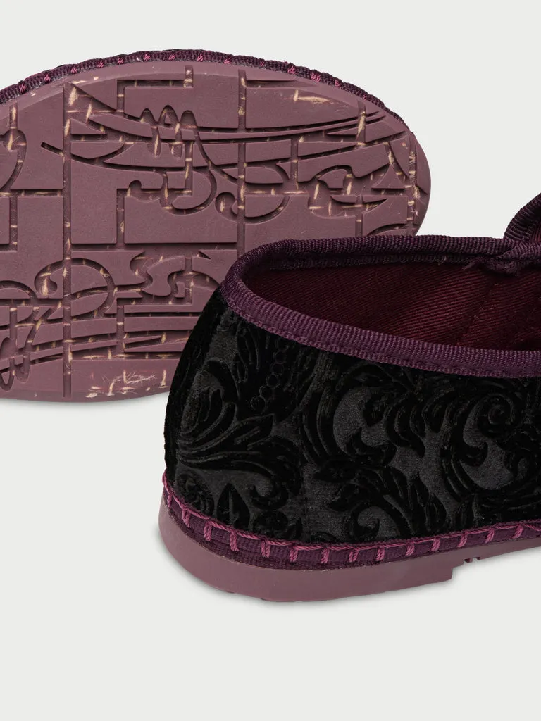 Flagelus Claire Reale Black pantofi Mary Jane negri