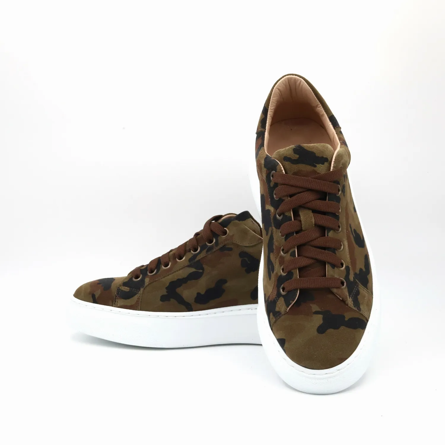 Lucas Shoes 510 Army Green sneakers barbati velur