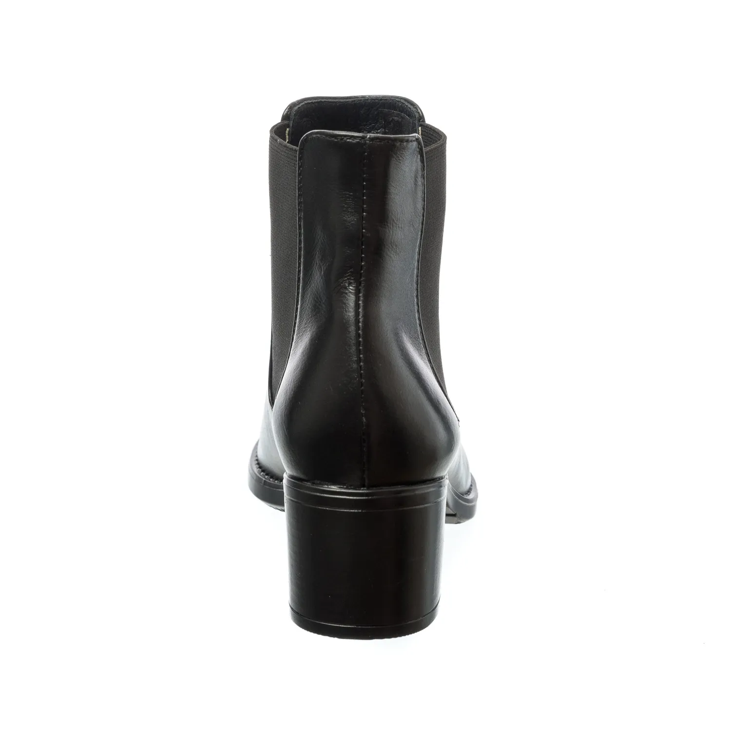 Catinca Shoes E01 NB botine dama piele naturala negru box