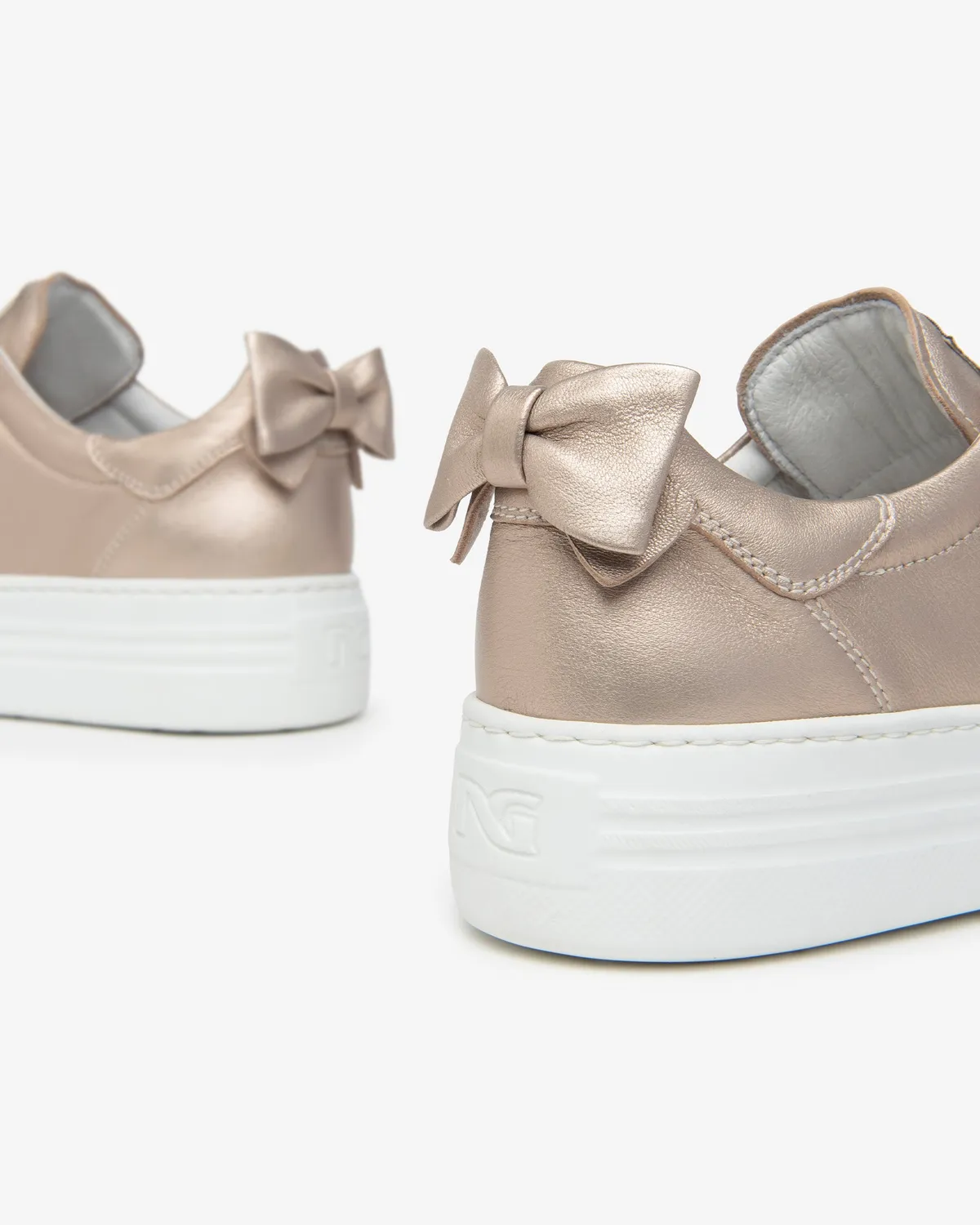 NeroGiardini sneakers piele dama cu branț DryGo