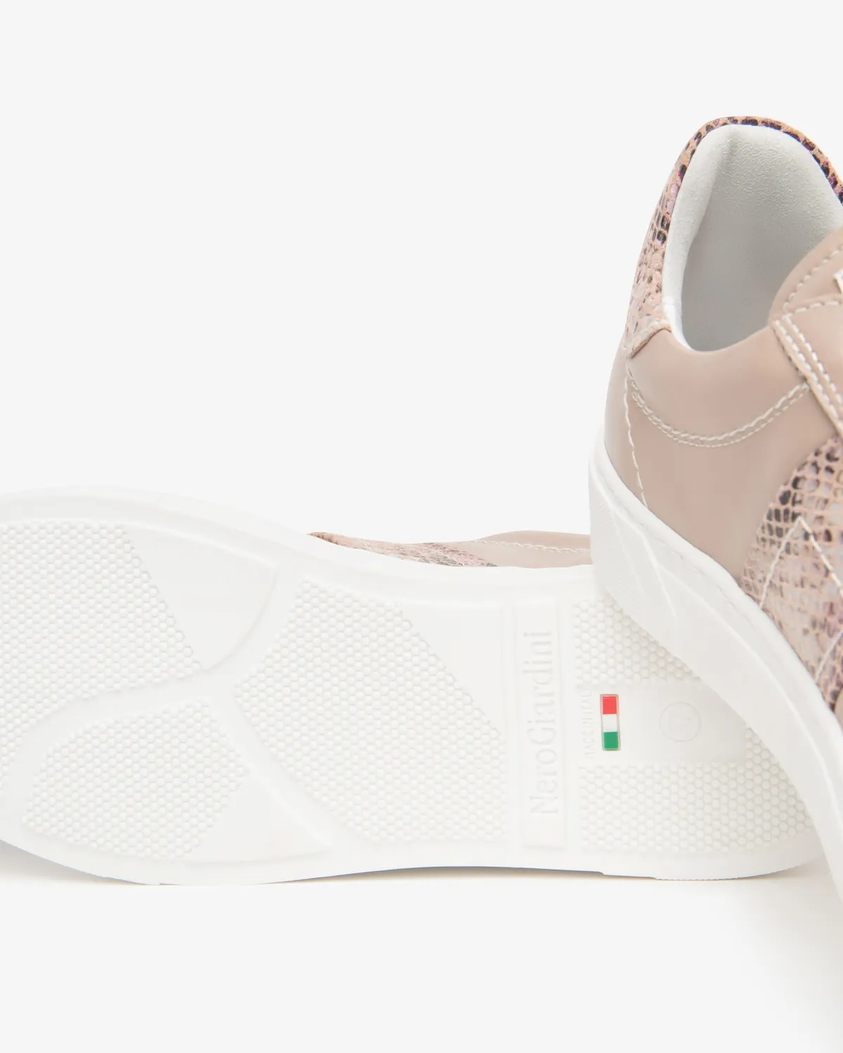 NeroGiardini sneakers damă piele cu branț memory