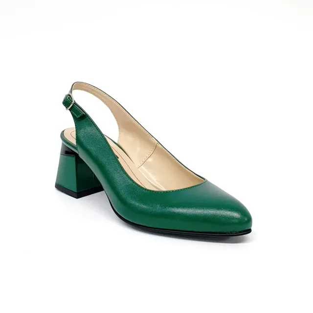 Catinca Shoes D20 VB sandale dama verzi piele naturala