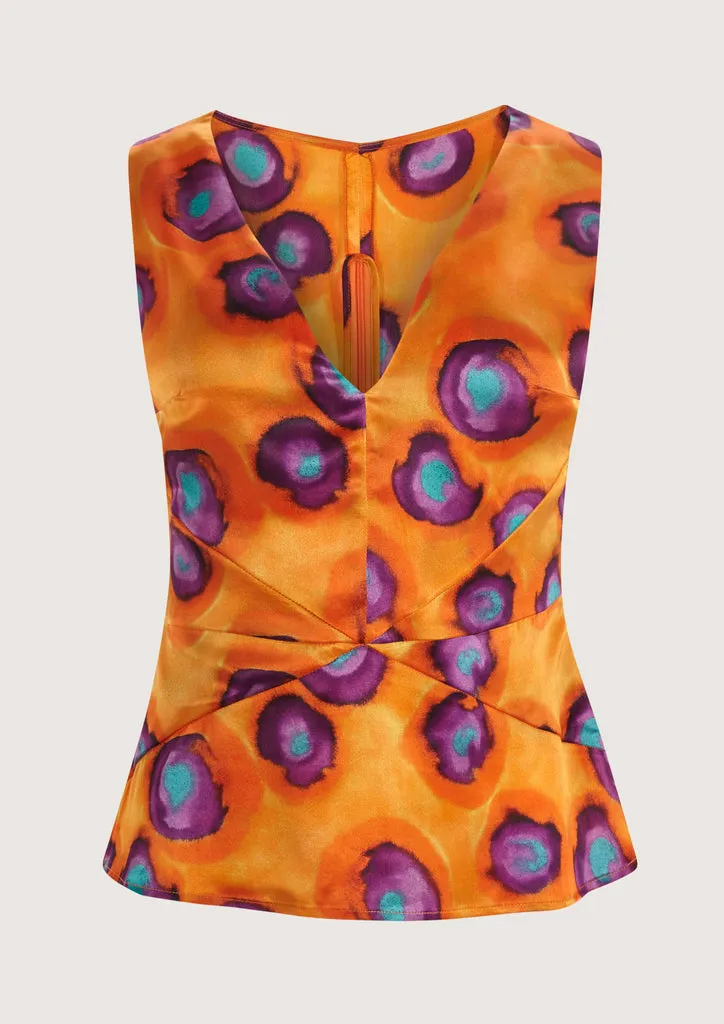 Flagelus Coco Roller Orange top damă portocaliu