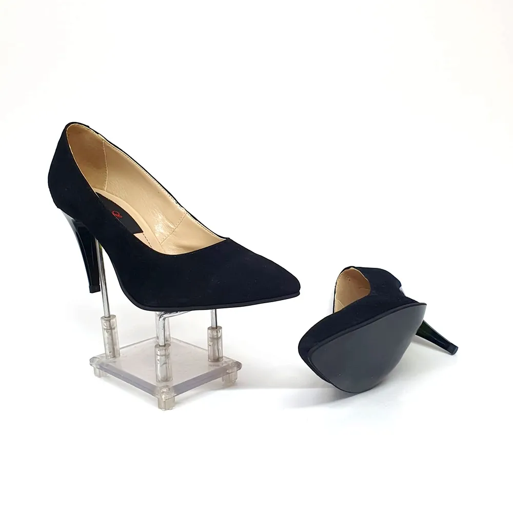 Catinca Shoes A16 NA pantofi dama piele negru antilopa