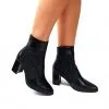 Catinca Shoes GX32 NBCN ghete piele negru croco