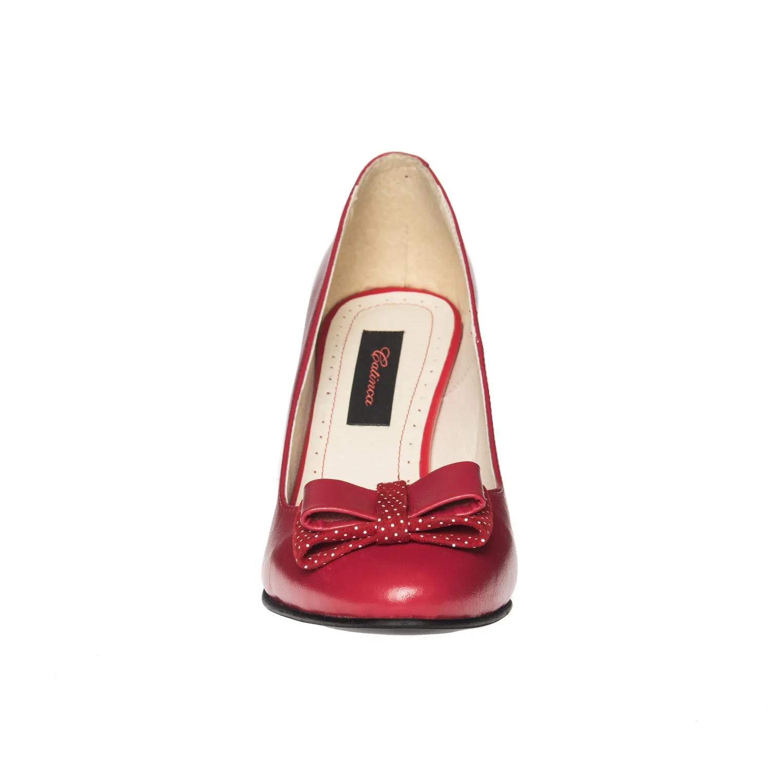 Catinca Shoes R5 RB pantofi dama piele naturala buline