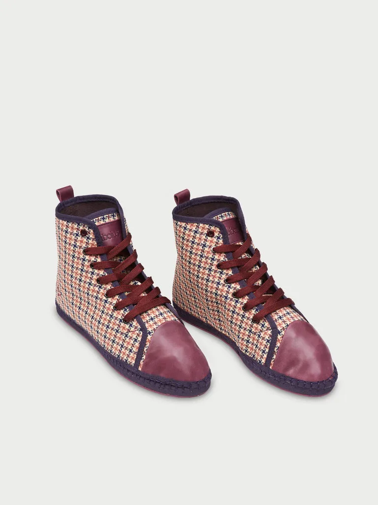 Flagelus The Old Sport Violet botine bumbac