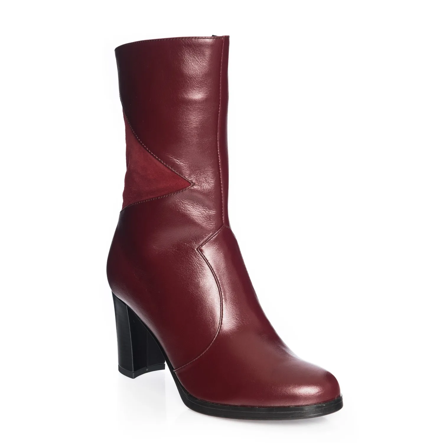 Catinca Shoes GX28 BBA ghete piele bordo box