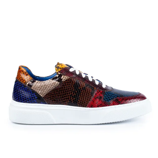 Lucas Shoes Sneaker 001 Exclusive pantofi piele croco