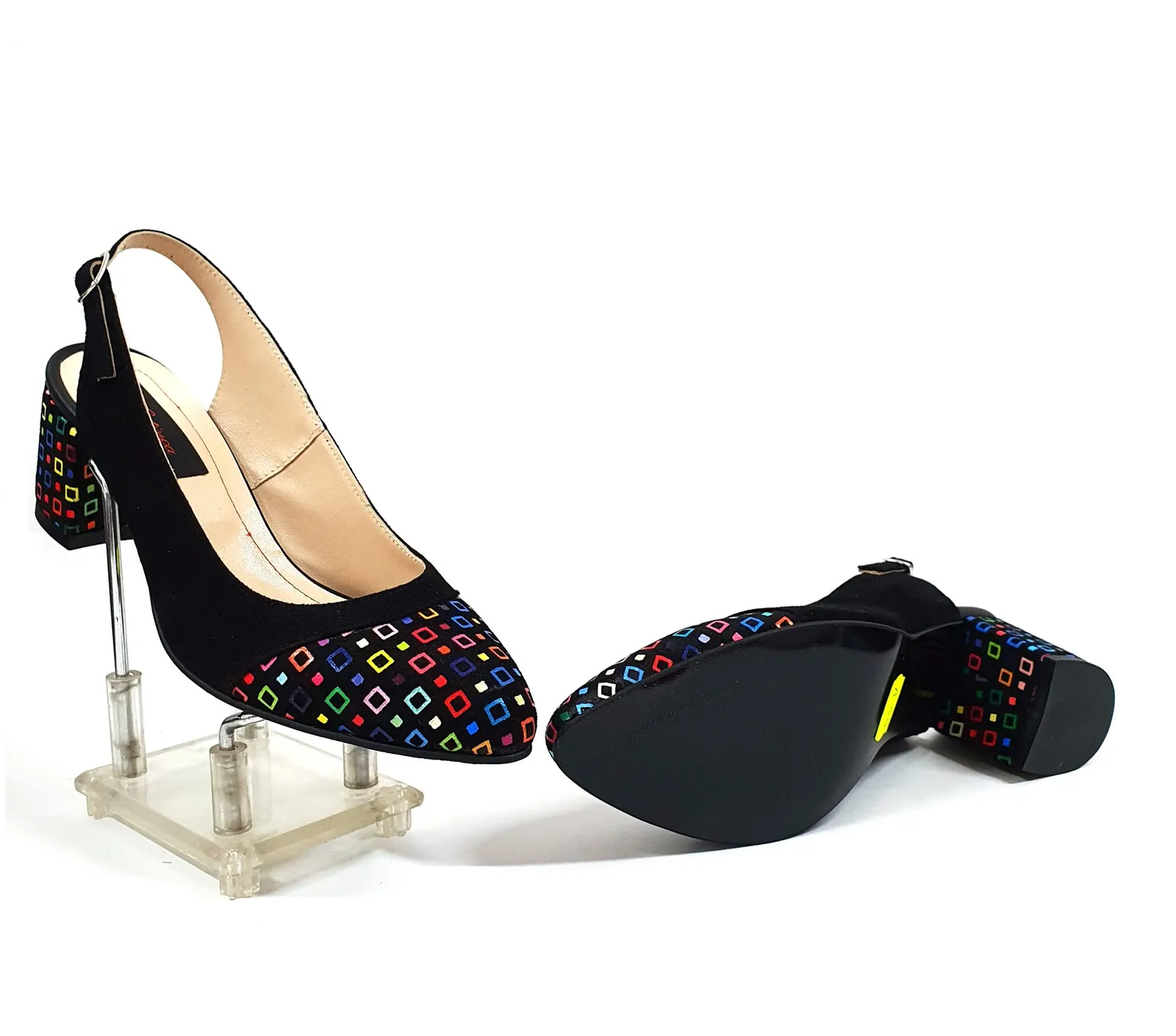 Catinca Shoes A55 NAPC sandale piele naturala patratele