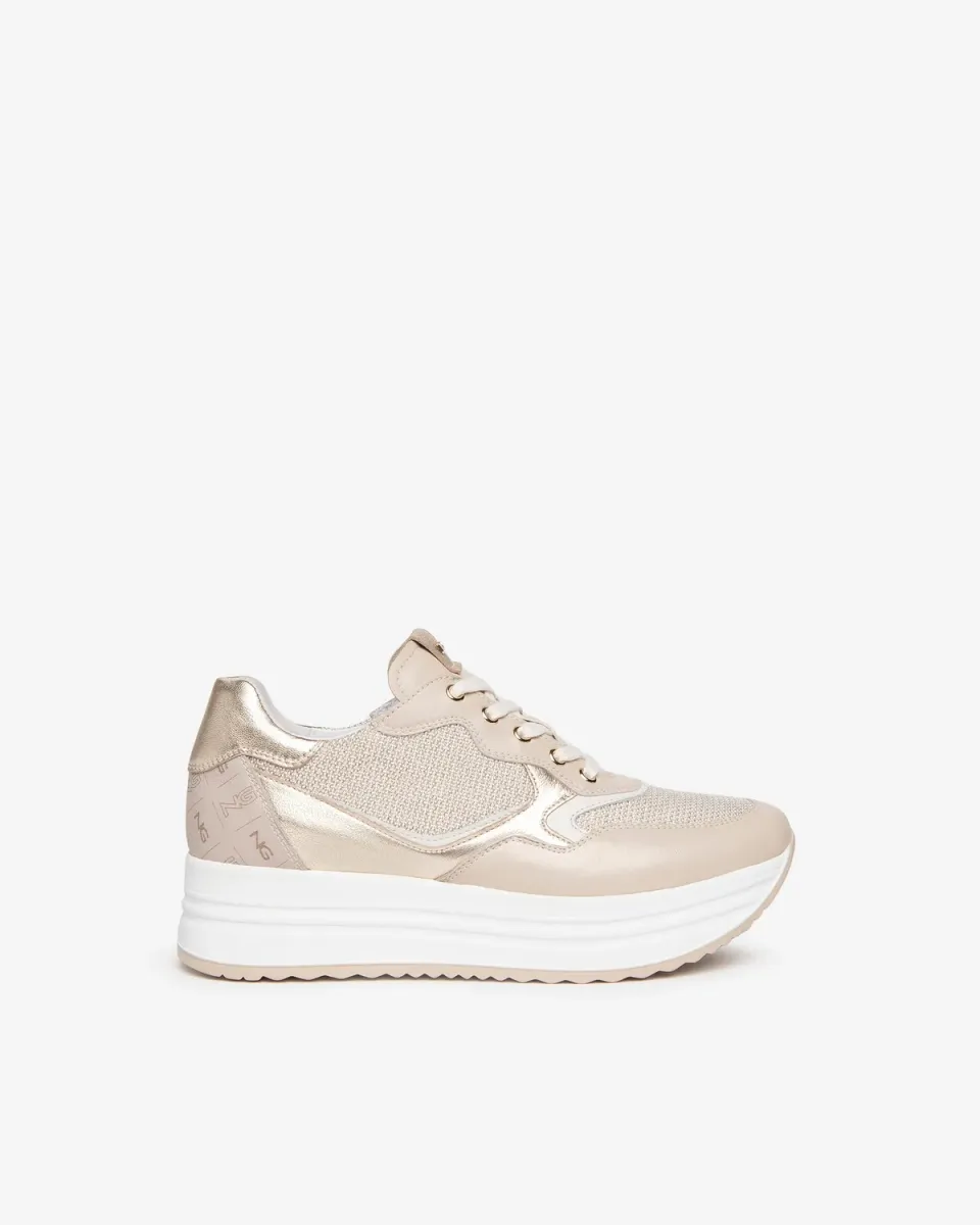 Sneakers damă NeroGiardini piele naturală confort zilnic