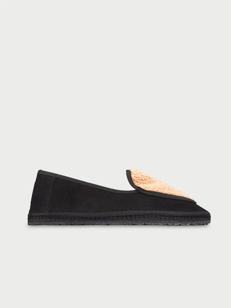 Flagelus Pammy pantofi belgian negri lana