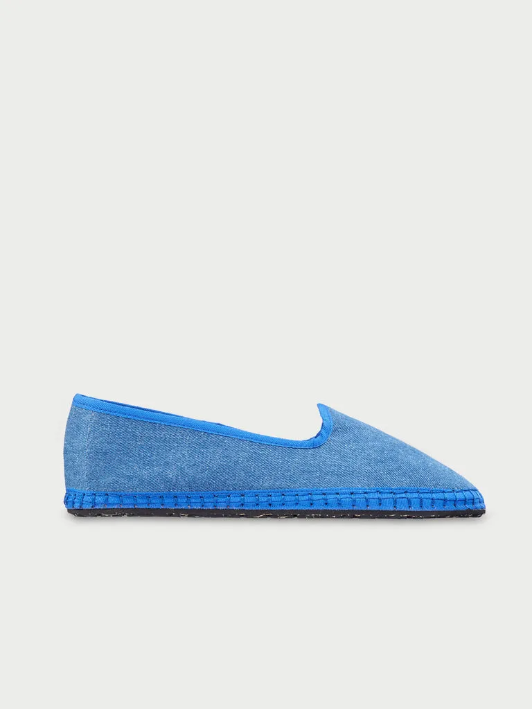 Flagelus Sun Tzu papuci denim albastru