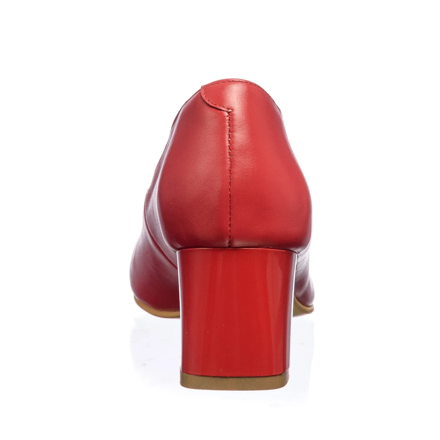 Catinca Shoes A2 R pantofi dama rosii piele naturala
