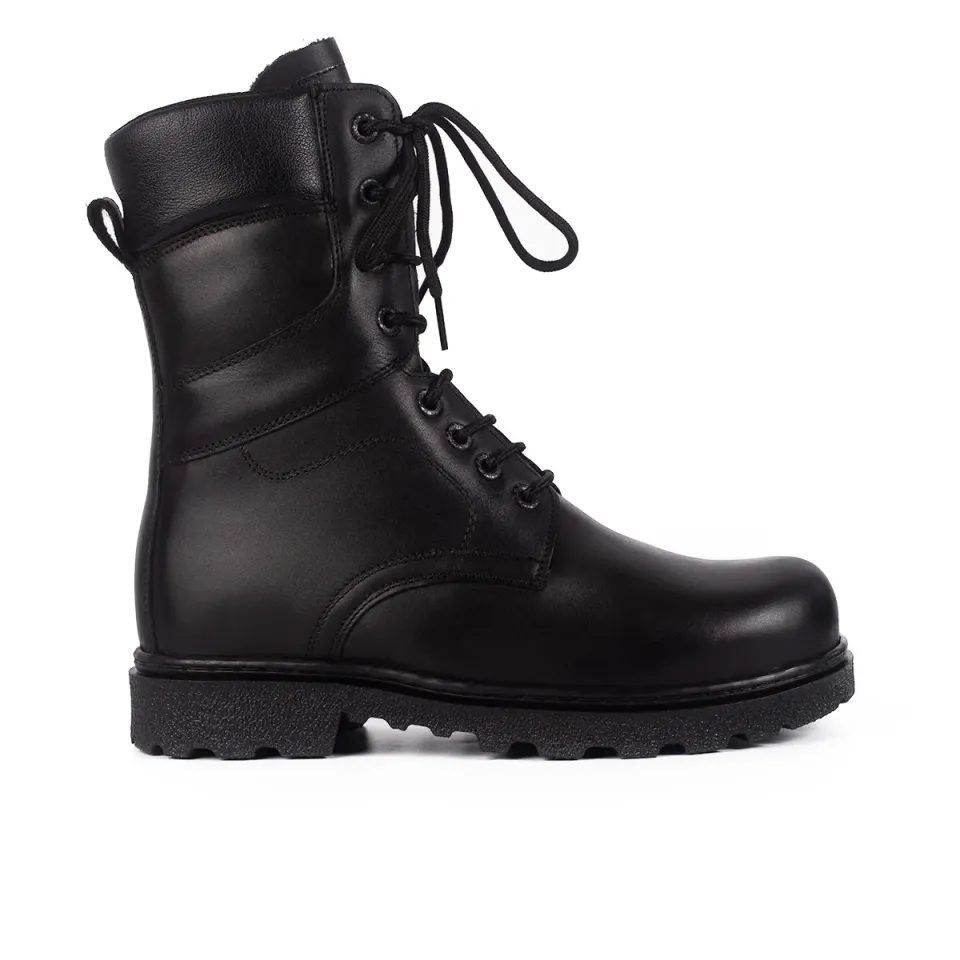 Lucas Shoes 380 Mira bocanci bărbați piele negru