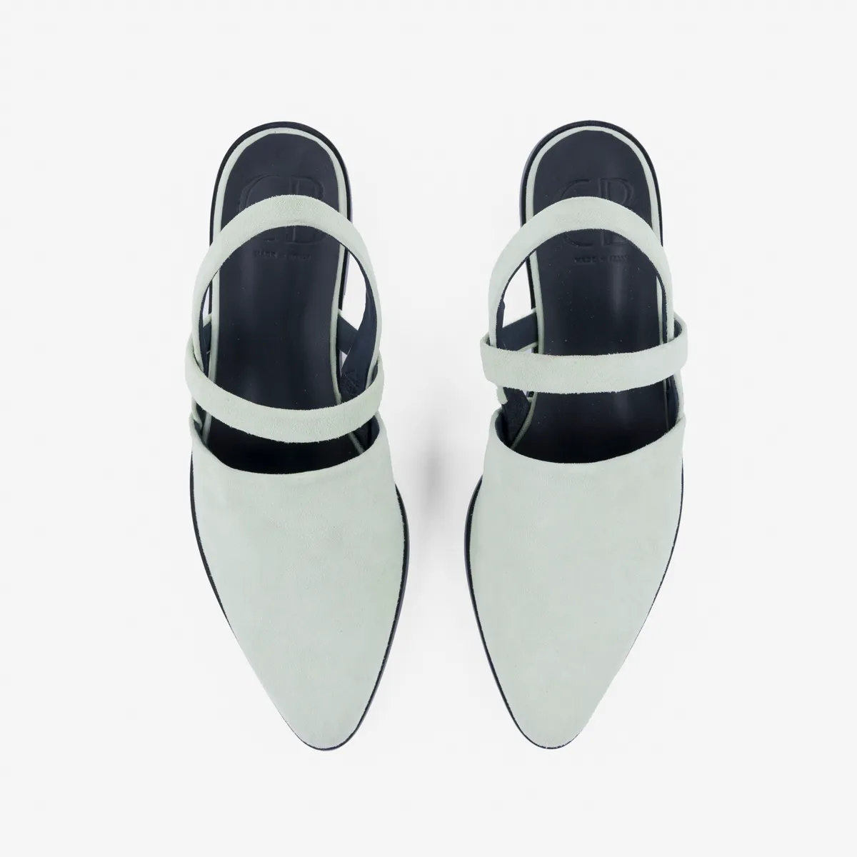 Cecilia Bringheli Vega slingback mint piele