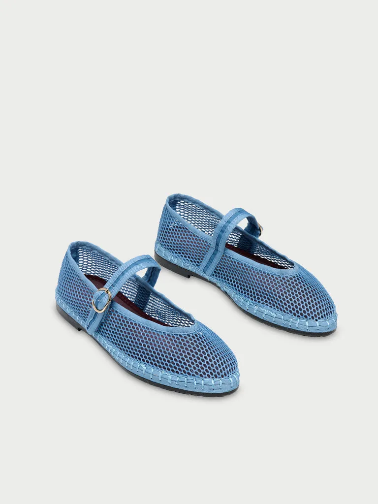 Flagelus Isabella Blue balerini plasa albastru