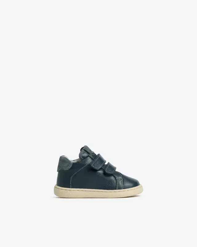 NeroGiardini sneakers baieti piele cu velcro